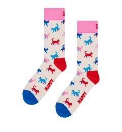 P003672 Kitten Love Sock ΚΑΛΤΣΑ ΜΕΣΑΙΑ HAPPY SOCKS
