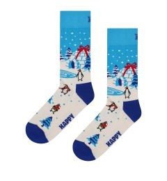 P003781 Igloo Sock ΚΑΛΤΣΑ ΜΕΣΑΙΑ HAPPY SOCKS