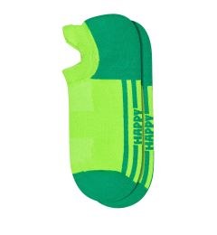 P005074 Green Extra Cool No Show Sock ΚΑΛΤΣΑ ΜΕΣΑΙΑ HAPPY SOCKS