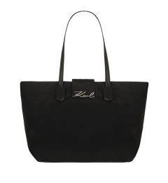 A3W30029 K/SIGNATURE  MD TOTE HANDBAG KARL LAGERFELD
