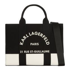 A3W50025 K/RSG SQUARE MD TOTE HANDBAG KARL LAGERFELD