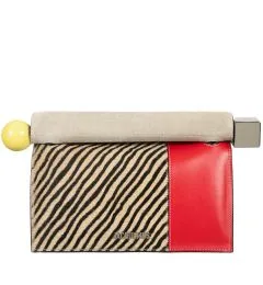 BAW00356AC10C05-8JK LA POCHETTE ROND CARRE CLUTCH JACQUEMUS