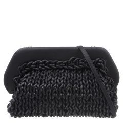 TMPS22BKN1 BIOS KNITTED CLUTCH THE MOIRE