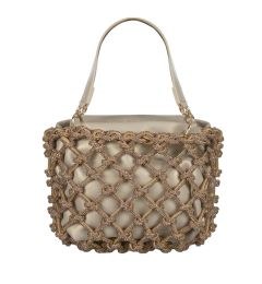 TMSS24KXSX19 KOBO KNOTS STRASS BUCKET HANDBAG THE MOIRE