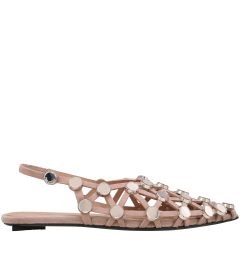 250WSH00801 LBT007SA Grid SLINGBACK THE ATTICO