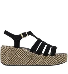 A5O-001 PLATFFORMS WEDGE FISHERMAN SANDAL ΠΛΑΤΦΟΡΜΑ FIT FLOP