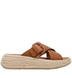 HP5-592 F-MODE ADJUSTABLE JUTE CROSS SLIDE ΠΛΑΤΦΟΡΜΑ FIT FLOP