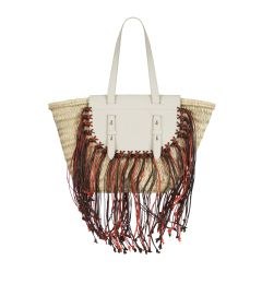 TROPICANA - OFFWHITE  TOTE HANDBAG CUBA LAB