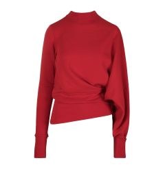 AW25.JT02.OC02.RED  ΠΟΥΛΟΒΕΡ ΜΑΚΡΥΜΑΝΙΚΟ A.W.A.K.E. MODE