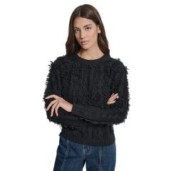 DJ5R0891  ΠΟΥΛΟΒΕΡ ΜΑΚΡΥΜΑΝΙΚΟ DKNY