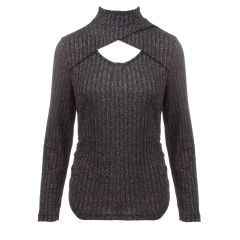 P2IHSOLL  ΜΠΛΟΥΖΑ ΜΑΚΡΥΜΑΝΙΚΗ DKNY