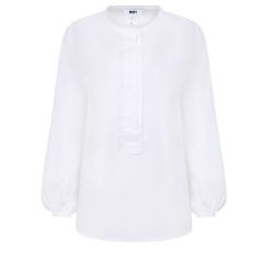 P2KMOQ54  ΜΠΛΟΥΖΑ ΜΑΚΡΥΜΑΝΙΚΗ DKNY