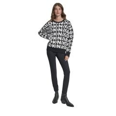 P5MSAX87  ΠΟΥΛΟΒΕΡ ΜΑΚΡΥΜΑΝΙΚΟ DKNY