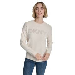 DJ4R0407 LOGO ΠΟΥΛΟΒΕΡ ΜΑΚΡΥΜΑΝΙΚΟ DKNY