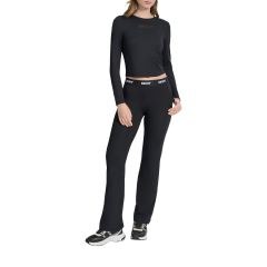 DP5T1181 LOGO ΜΠΛΟΥΖΑ ΜΑΚΡΥΜΑΝΙΚΗ DKNY