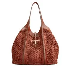 XBWTSBAR300RGM T TIMELESS MEDIUM SHOPPER BAG TOD'S