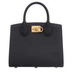 211424 750036 THE STUDIO BOX TOP HANDLE HANDBAG FERRAGAMO