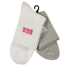 1171623 Quinlin Logo Quarter 2 Pack ΚΑΛΤΣΑ ΜΕΣΑΙΑ UGG