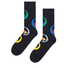BEA01-9700 Beatles Bright Spot Sock ΚΑΛΤΣΑ ΜΕΣΑΙΑ HAPPY SOCKS