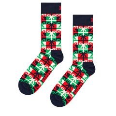 P001875 Multi Color Gift Sock ΚΑΛΤΣΑ ΜΕΣΑΙΑ HAPPY SOCKS