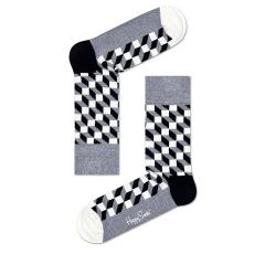 FIO01 Filled Optic Sock ΚΑΛΤΣΑ ΜΕΣΑΙΑ HAPPY SOCKS