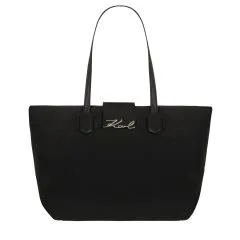 A3W30029 K/SIGNATURE  MD TOTE HANDBAG KARL LAGERFELD
