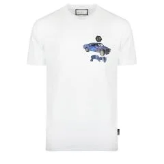 MTK8074 PJY002N Cars Racing T-SHIRT K/M PHILIPP PLEIN