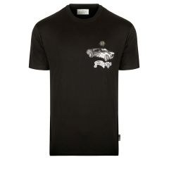 MTK8074 PJY002N Cars Racing T-SHIRT K/M PHILIPP PLEIN