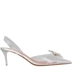 344348 ROSIE GLASS SLING SLINGBACK AMINA MUADDI