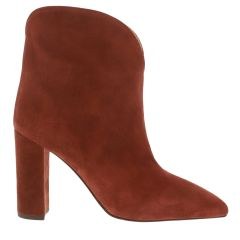 PX177SU SUEDE SUEDE ROUNDED ANKLE BOOT ΜΠΟΤΑΚΙ ΜΕΣΑΙΟ PARIS TEXAS