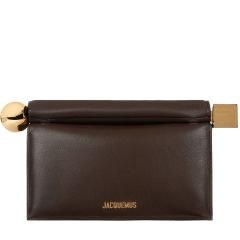 BAW00356AC27L14-890 LA POCHETTE ROND CARRE CLUTCH JACQUEMUS