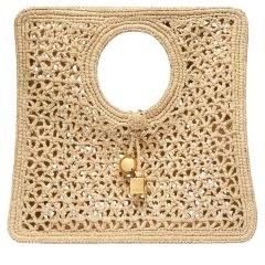 BAW00421AW00513-142 LE PETIT CARRE SPIAGGIA TOTE HANDBAG JACQUEMUS