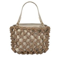TMSS24KXSX19 KOBO KNOTS STRASS BUCKET HANDBAG THE MOIRE