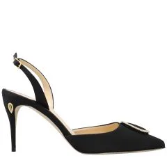 VITTORI 85- CRYSTAL BUCKLE VITTORI 85 SLINGBACK JENNIFER CHAMANDI