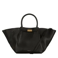 N81 SM GR LEA MIDI NEW YORK TOP HANDLE HANDBAG DEMELLIER