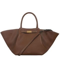 N81 SM GR LEA MIDI NEW YORK TOP HANDLE HANDBAG DEMELLIER