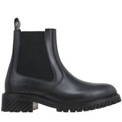 OMID035C99LEA001 COMBAT ΜΠΟΤΑΚΙ KONTO OFF-WHITE