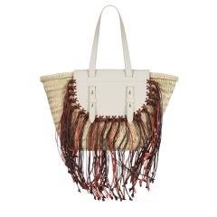 TROPICANA - OFFWHITE  TOTE HANDBAG CUBA LAB