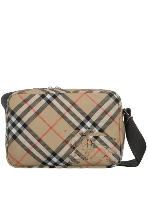 【BURBERRY】ESSENTIAL CROSSBODY◆8091320 Burberry Men's shoulder bag 8091320 SAND ESSENTIAL CROSSBODY