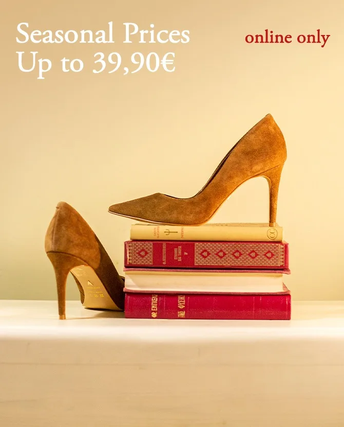 <h3>Seasonal Prices up to 39,90€</h3><br>Ανακαλύψτε τα fashion picks της σεζόν σε special τιμές έως 39,90€.<p></p>