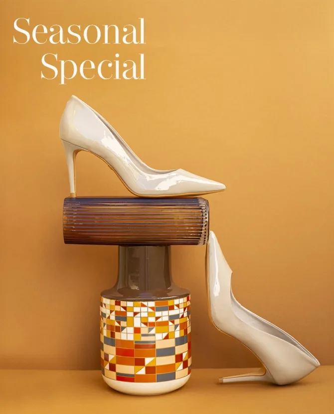 <h3>SEASONAL PRICES UP TO 39,90€</h3><br>Φθινοπωρινά σχέδια σε μοναδικές τιμές για stylish & fresh look.<p></p>