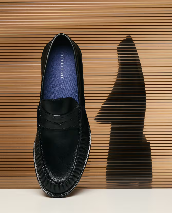 <strong>KALOGIROU SHOES</strong>Timeless craftsmanship. Everyday sophistication.
