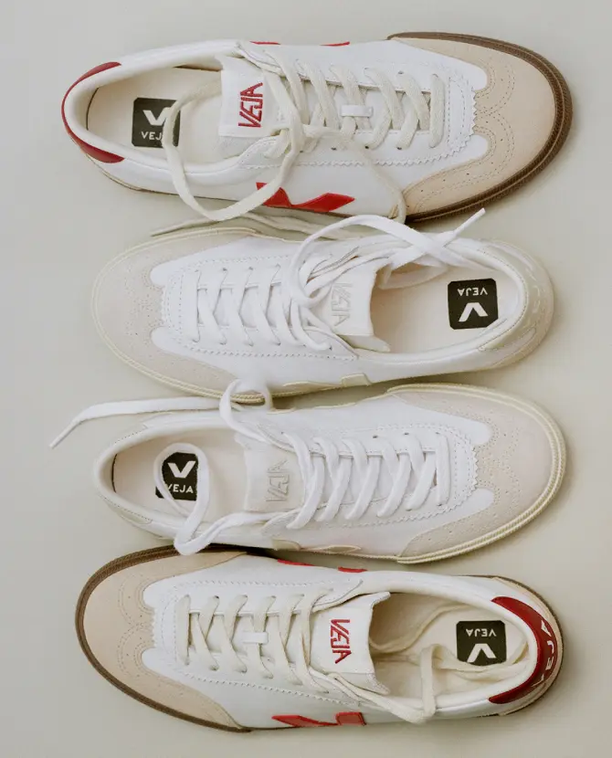 <strong>NEW VEJA STYLES</strong>Step up your sneaker game with the new Volley style and more.