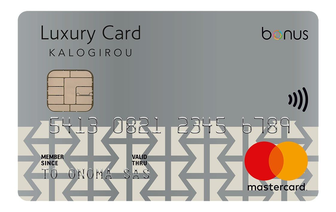 Classic Luxury Card Kalogirou Bonus Mastercard®